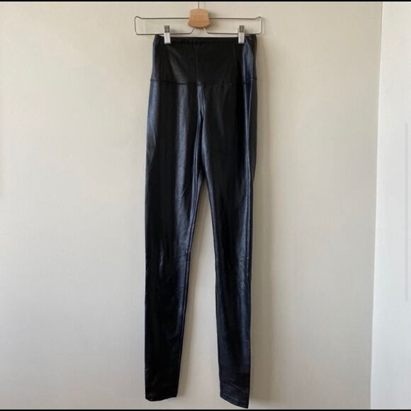 ARITIZA- Wilfred Free Daria Black Faux Leather Leggings/Pant (Small) - Picture 2 of 9